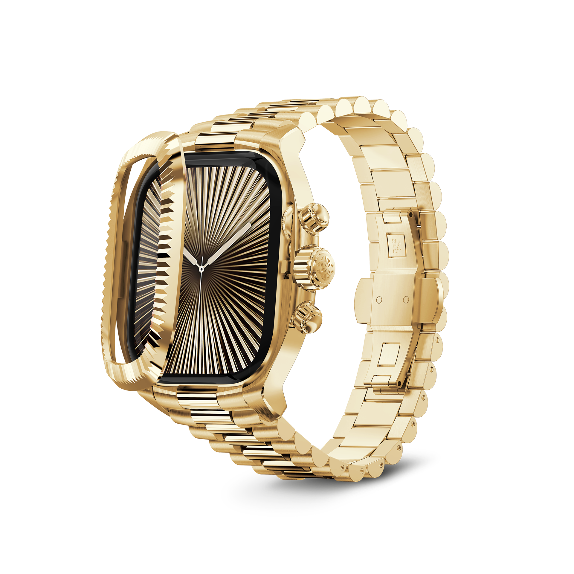 GOLDEN CONCEPT ゴールデンコンセプト Apple Watch Case - CRC46 Gold