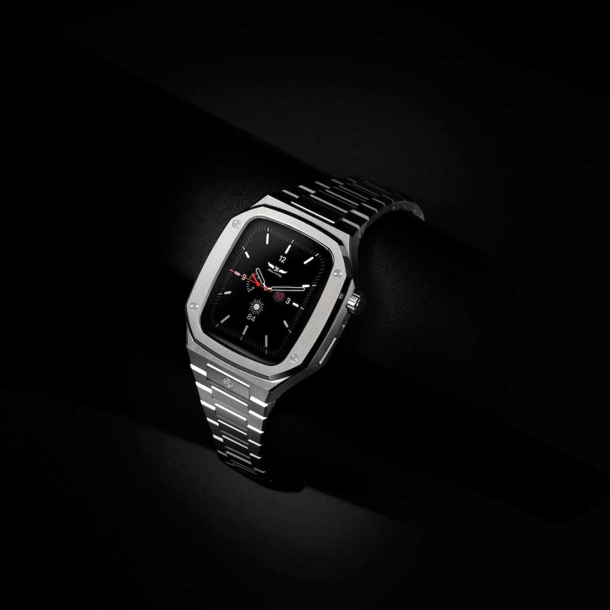GOLDEN CONCEPT ゴールデンコンセプト Apple Watch Case - EVD45 - Silver シルバー