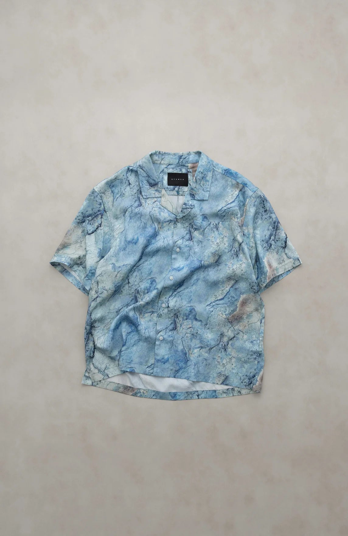 OCEAN FLOOR CAMP COLLAR SLA-M3380BD オープンカラー シャツ / Ocean Floor Print