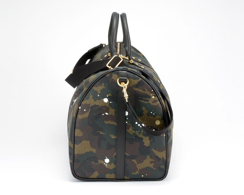 GENTIL BANDIT ジャンティバンティ ボストンバッグ KHAKI CAMO GB1996-BB