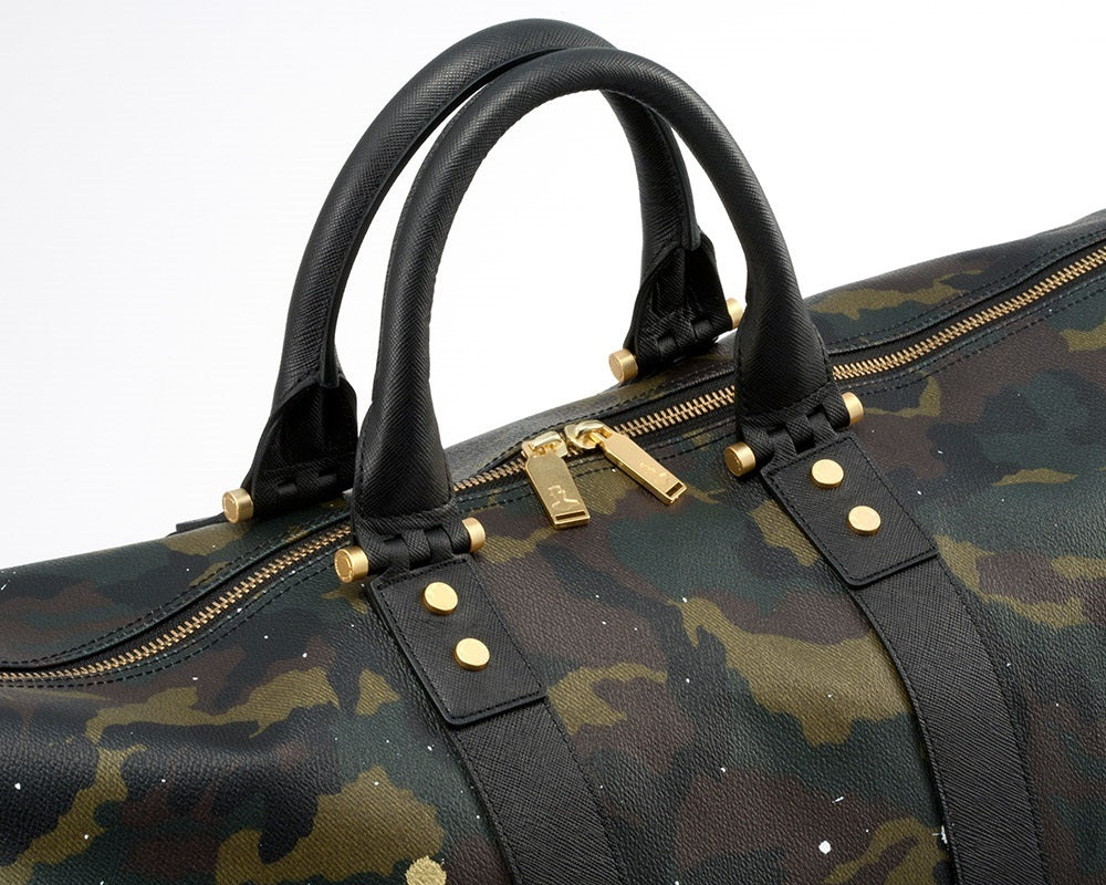 GENTIL BANDIT ジャンティバンティ ボストンバッグ KHAKI CAMO GB1996-BB