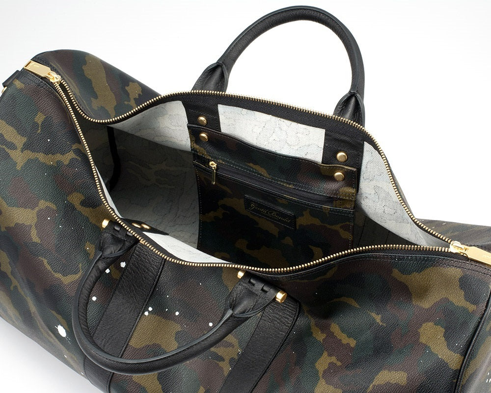 GENTIL BANDIT ジャンティバンティ ボストンバッグ KHAKI CAMO GB1996-BB