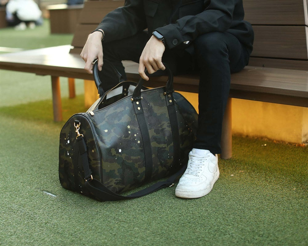 GENTIL BANDIT ジャンティバンティ ボストンバッグ KHAKI CAMO GB1996-BB