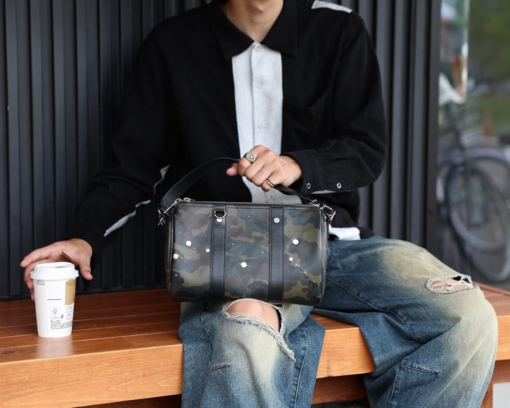GENTIL BANDIT ジャンティバンティ ミニボストンバッグ KHAKI CAMO GB2003-KCM