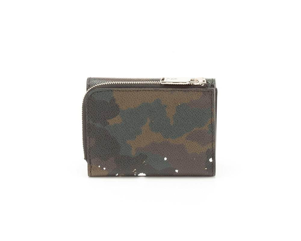 GENTIL BANDIT ジャンティバンティトライフォールドウォレット カーキカモ