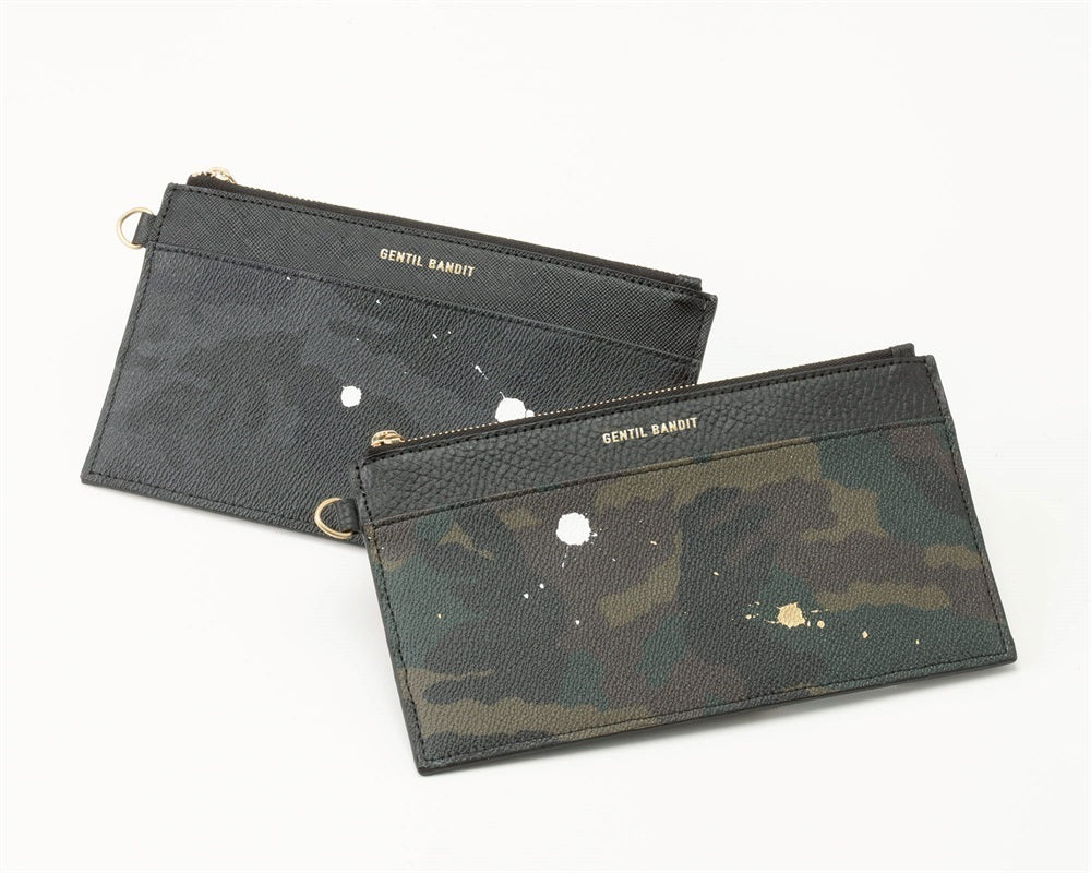 GENTIL BANDIT ジャンティバンティ スリムロングウォレット BLACK CAMO GBW1961-BCM