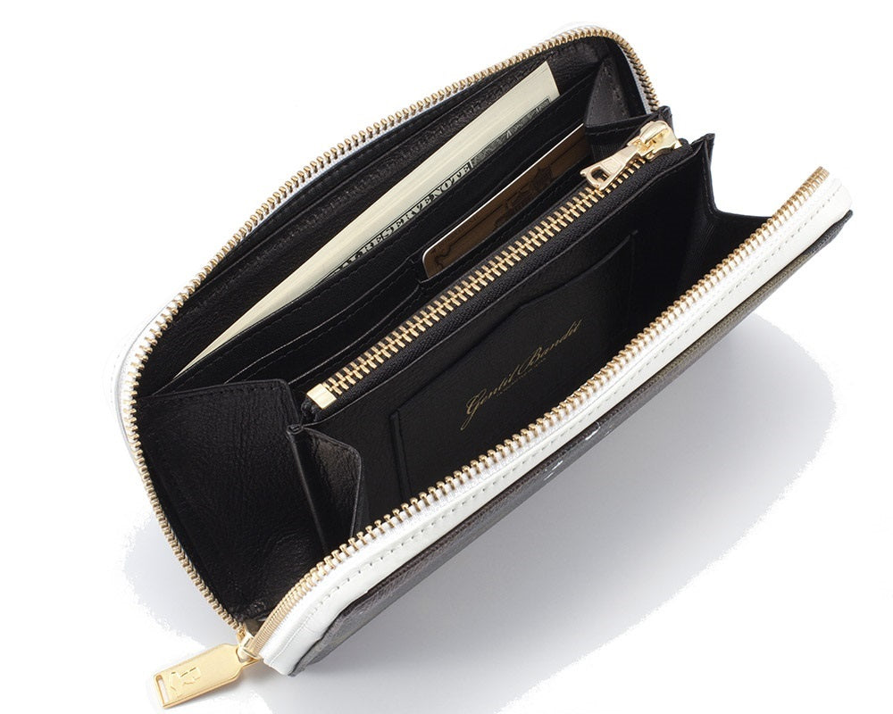 GENTIL BANDIT ジャンティバンティ ラウンドジップロングウォレット カーキカモ