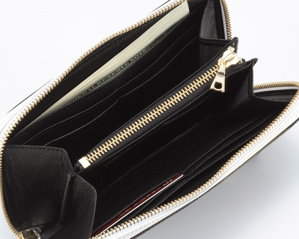 GENTIL BANDIT ジャンティバンティ ラウンドジップロングウォレット カーキカモ