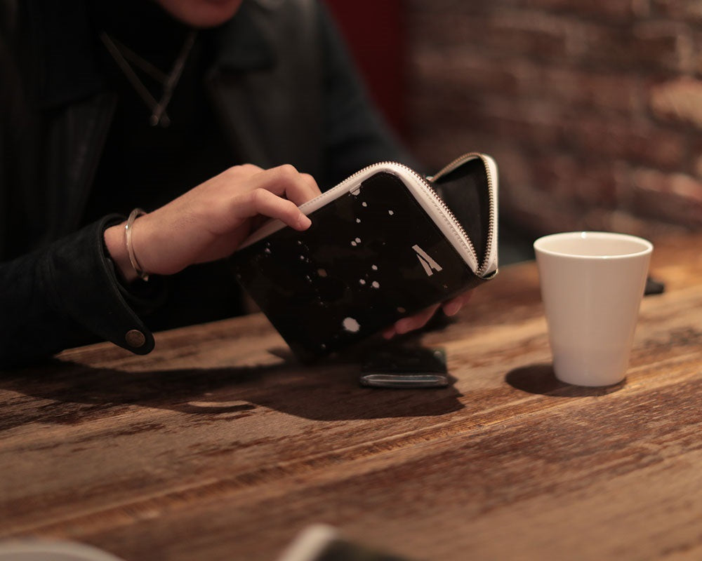 GENTIL BANDIT ジャンティバンティ ラウンドジップロングウォレット カーキカモ