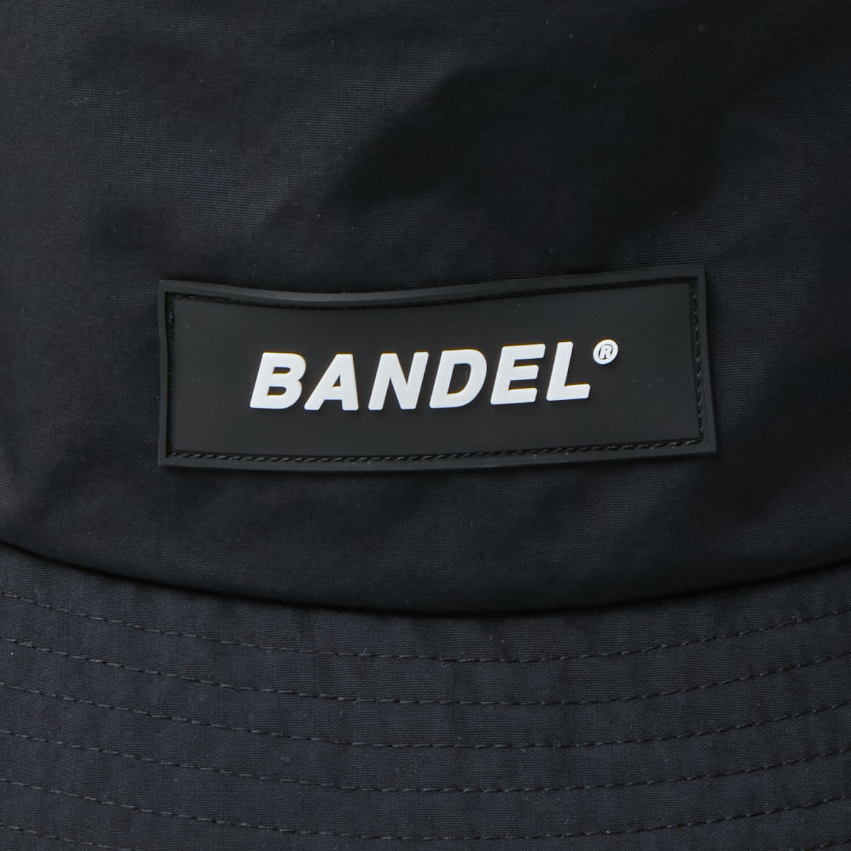 BANDEL バンデル イタリックシリコンバケットハット ITALIC SILICONE BUCKETH HAT BGC-6SISBH ブラック