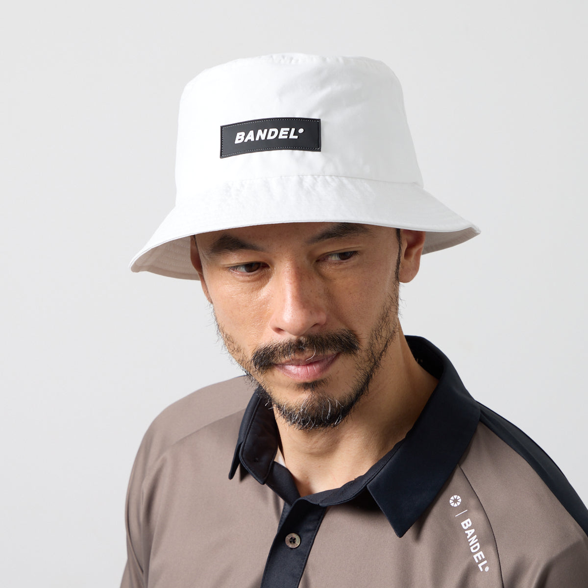 BANDEL バンデル イタリックシリコンバケットハット ITALIC SILICONE BUCKETH HAT BGC-6SISBH ホワイト