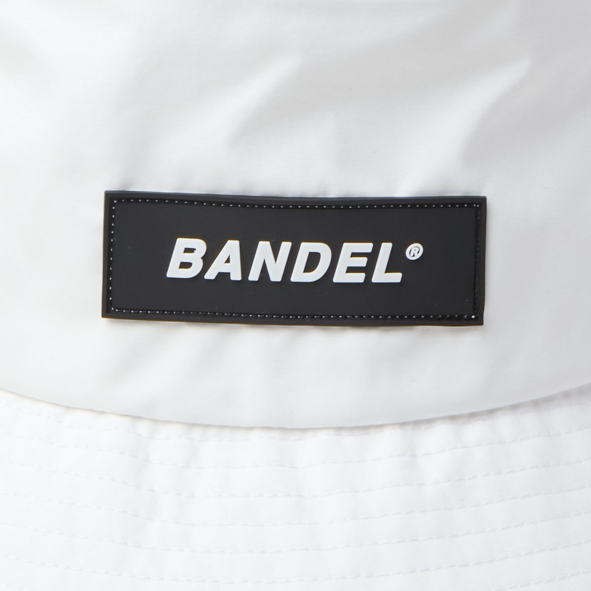 BANDEL バンデル イタリックシリコンバケットハット ITALIC SILICONE BUCKETH HAT BGC-6SISBH ホワイト