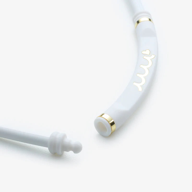 BANDEL×muta LITE SPORTS Metallic White×Gold