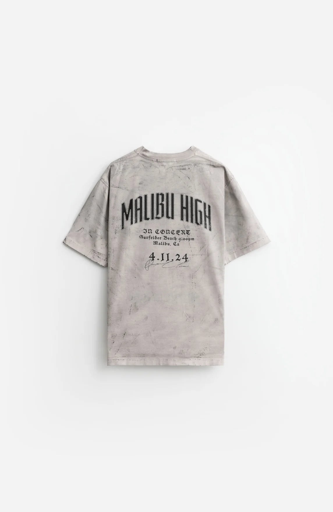 MALIBU HIGH RELAXED TEE SLA-M3396TE Tシャツ/ CEMENT