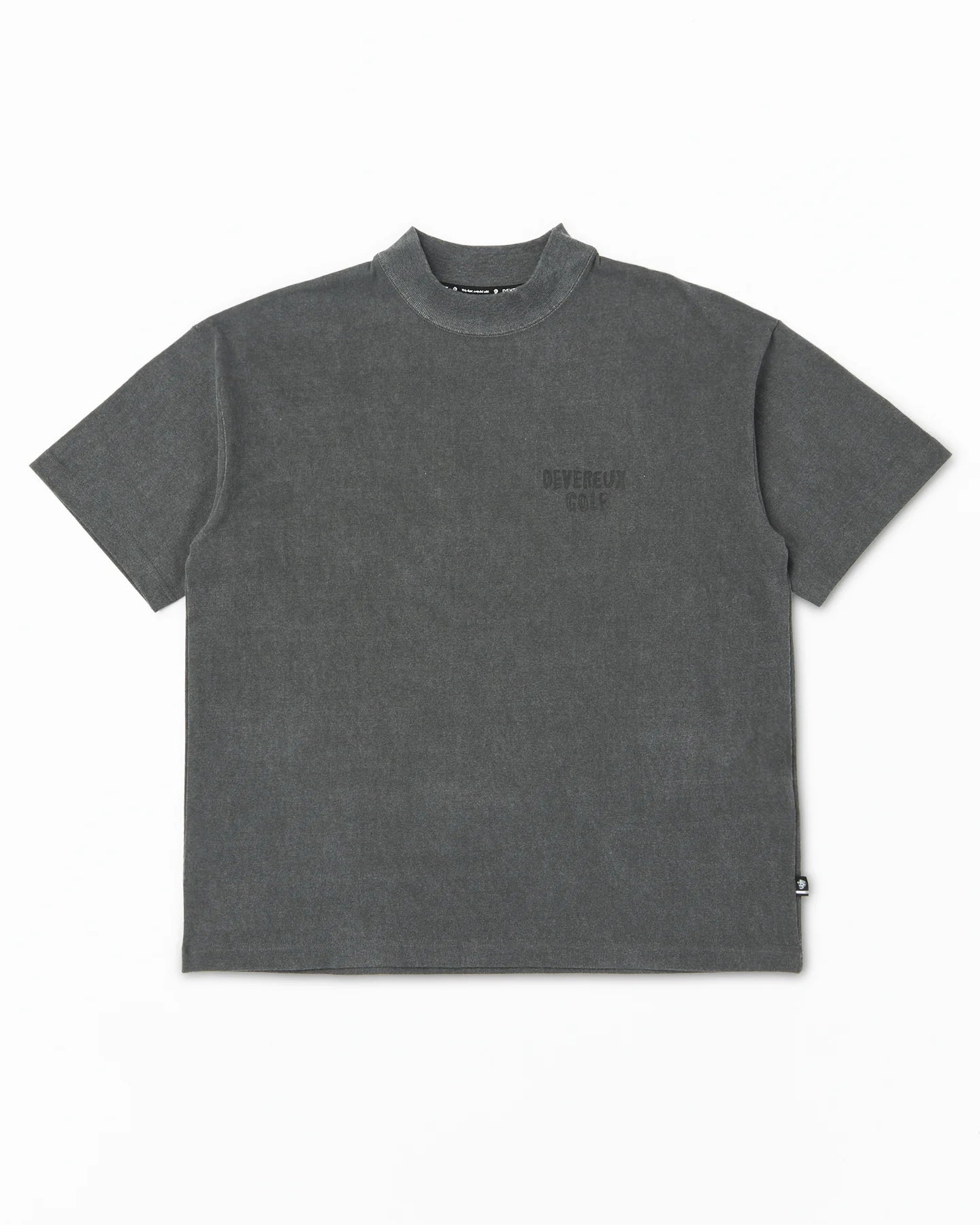 DVG Vintage Effect MOCK NECK 075764011-BLACK