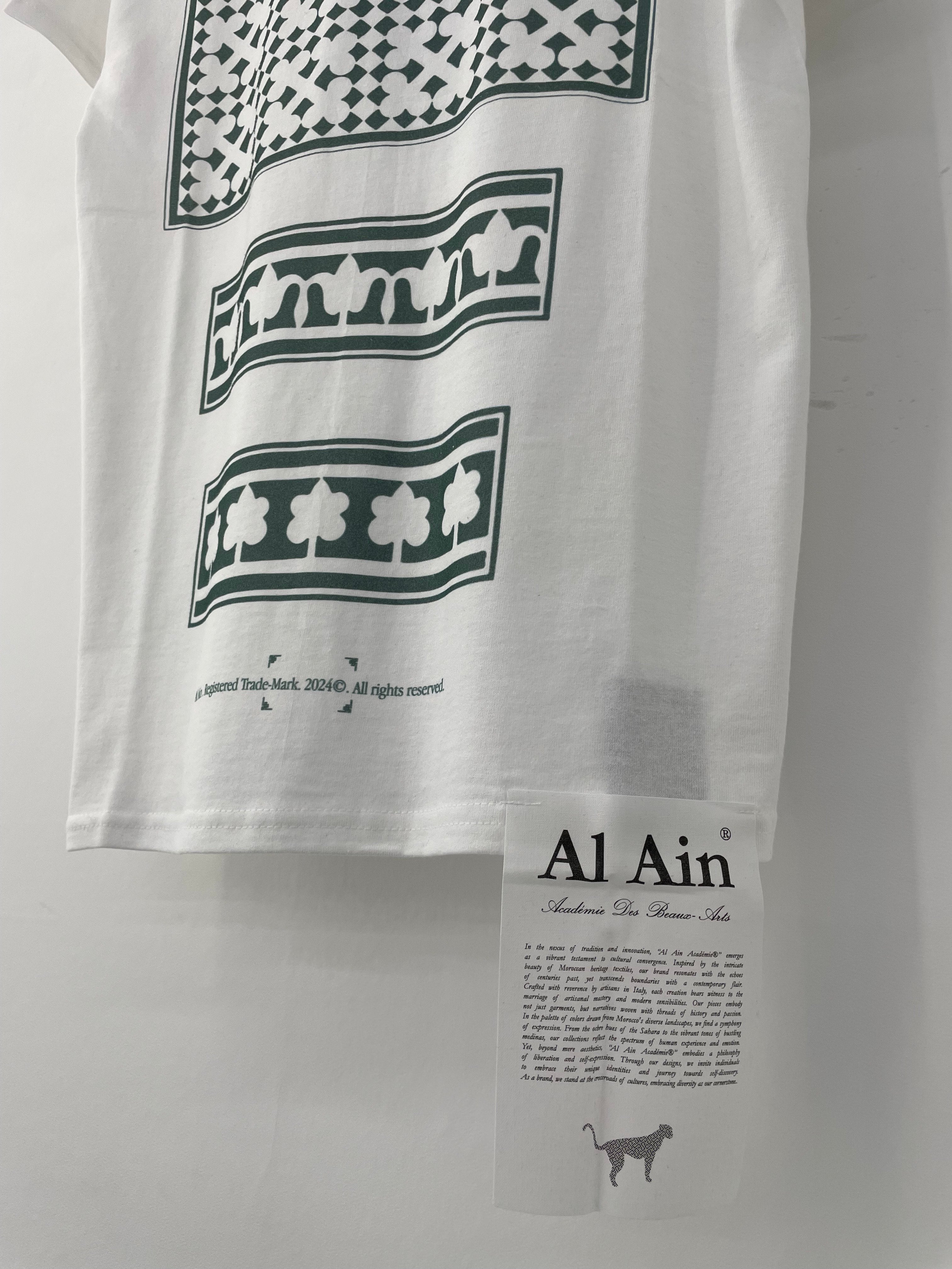 Al Ain AMHX W116 Tシャツ コットン100% イタリア製