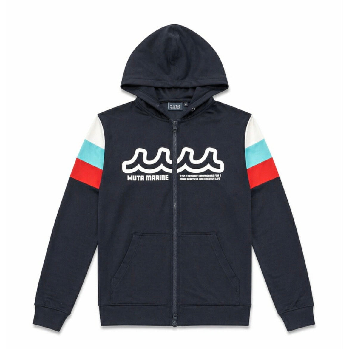 ラッシュパーカー トリコスリーブ MMTK-435079 NAVY