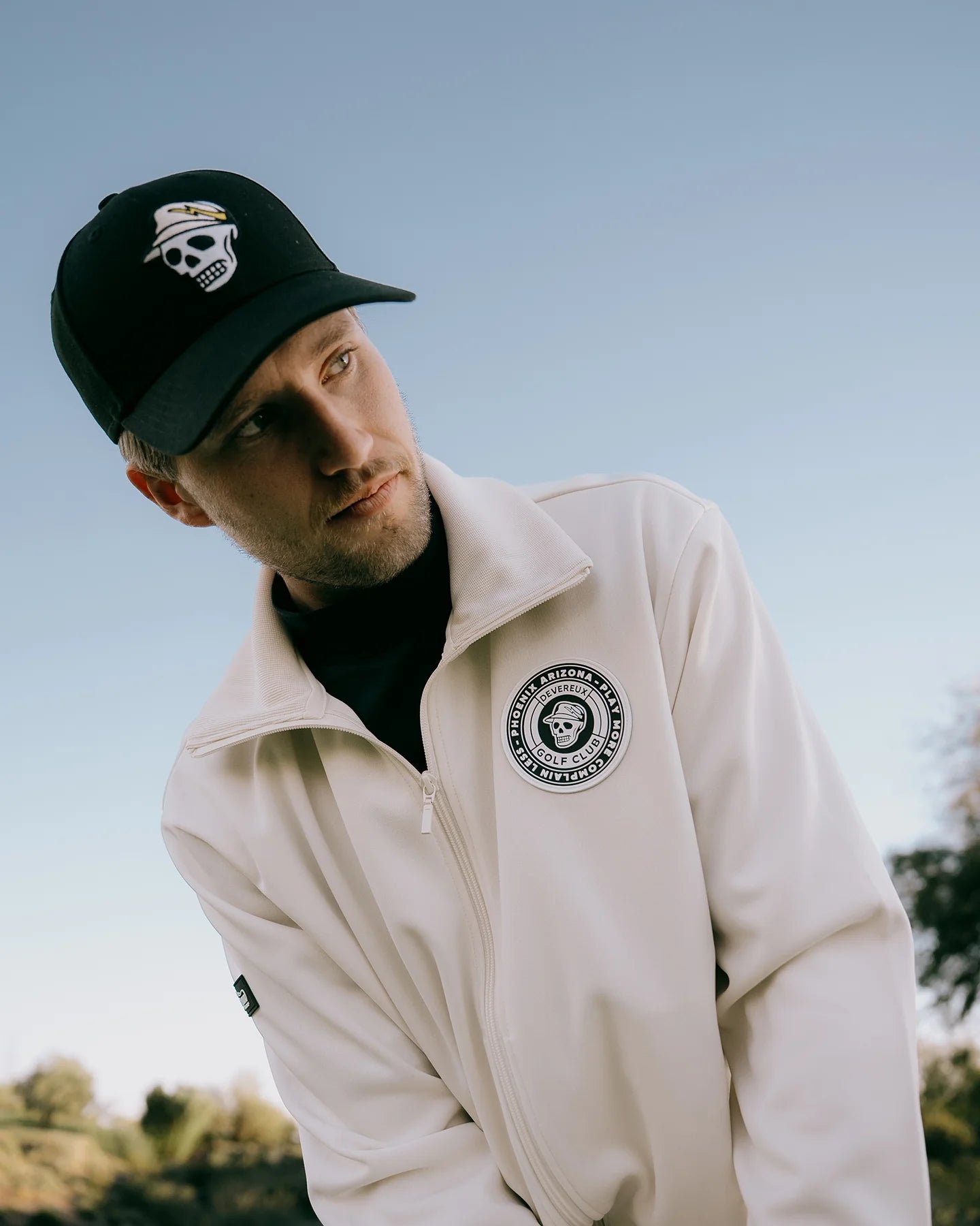 【DVG × NEW ERA®】 SKULL CAP 075762801-BLACK