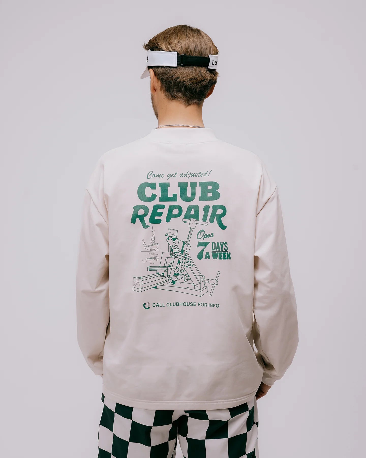 DVG Authentic Pile MOCK TEE 075762011-WHITE