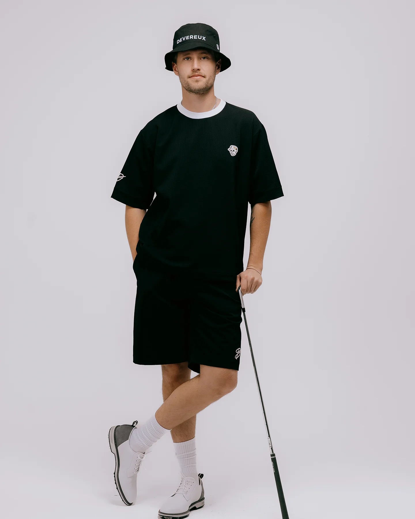 DEVEREUX GOLF  DVG Seersucker HALF PANTS
