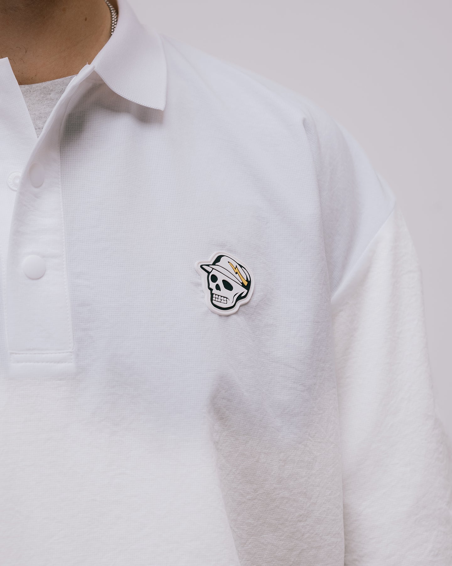 DEVEREUX GOLF デバローゴルフ DVG Micro Dot Air PISTE 075762104 WHITE