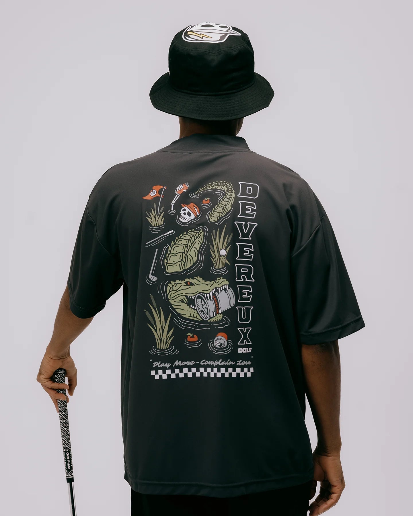 DVG CROCO MOCK NECK
