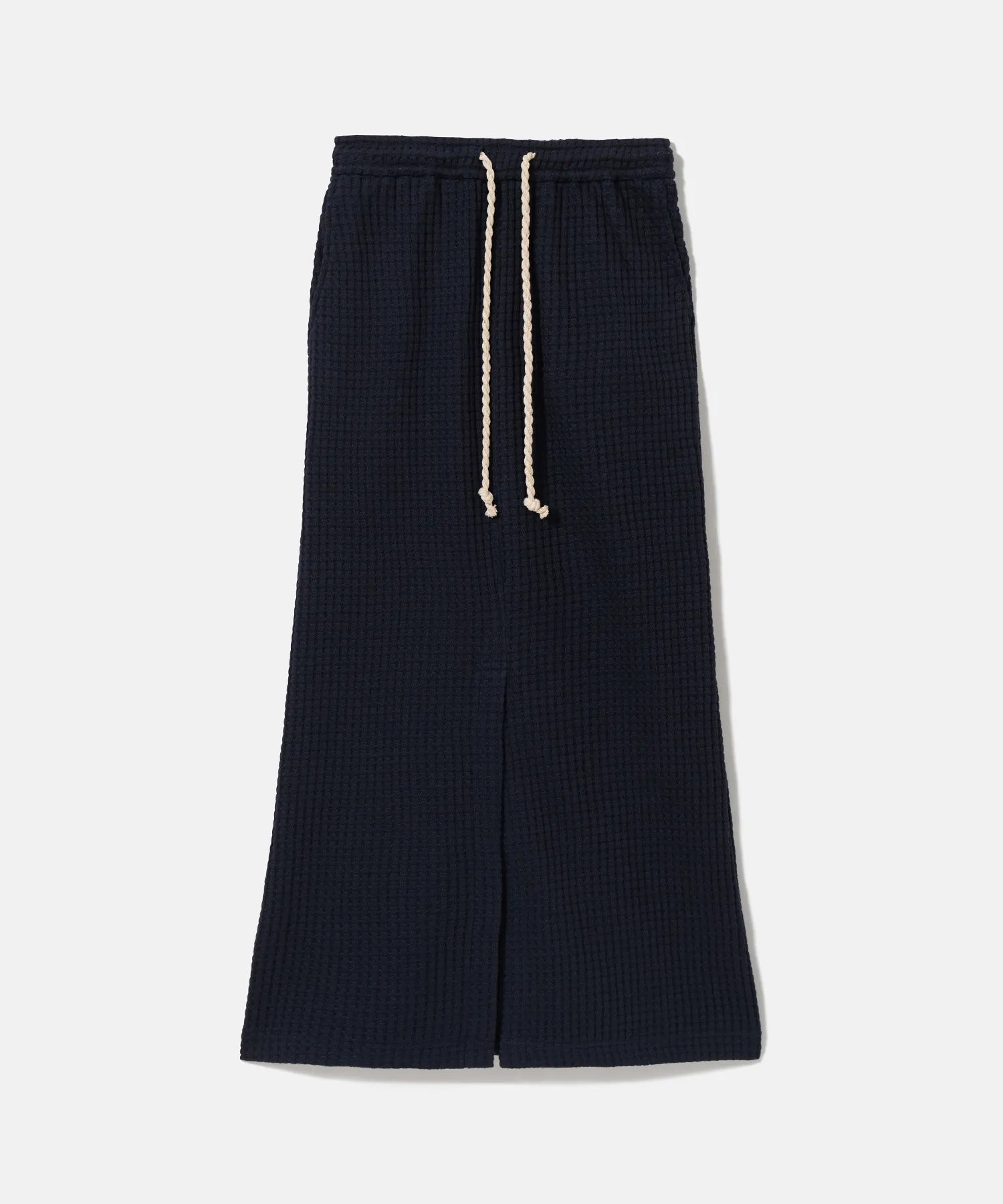 BIG WAFFLE SKIRT NAVY