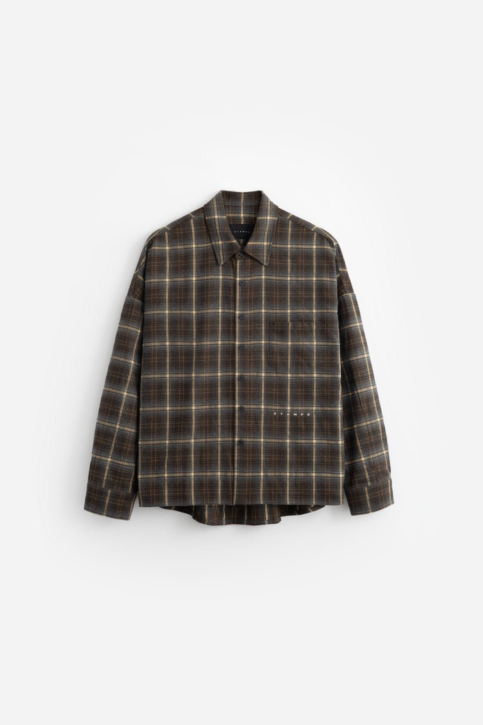 STAMPD  Oversized Plaid Buttondown チェックシャツ