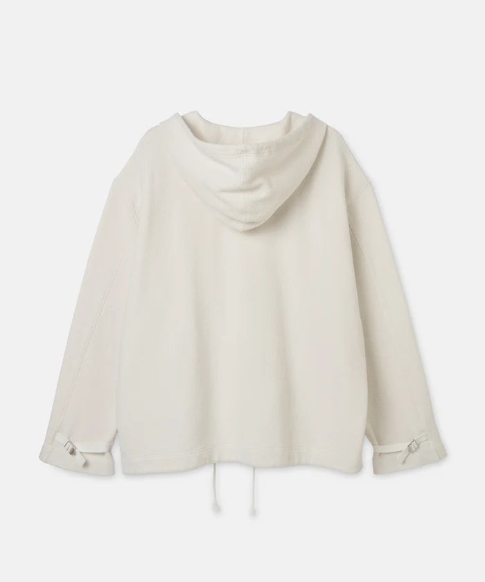 SEAGREEN CRATER LACEUP HOODIE