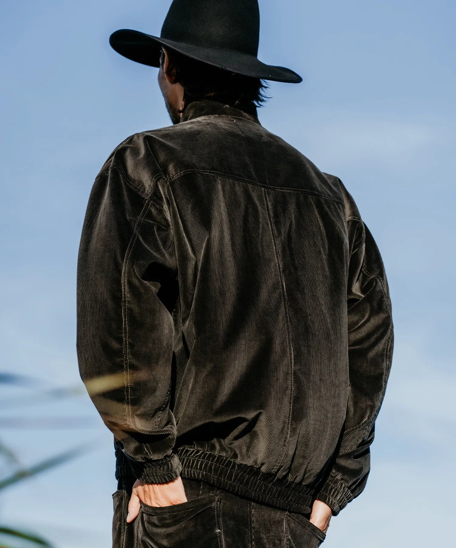 OG CORDUROY HARRINGTON JACKET BLACK