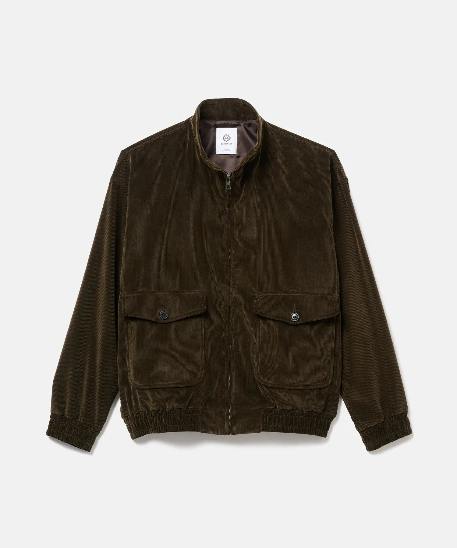 OG CORDUROY HARRINGTON JACKET BROWN