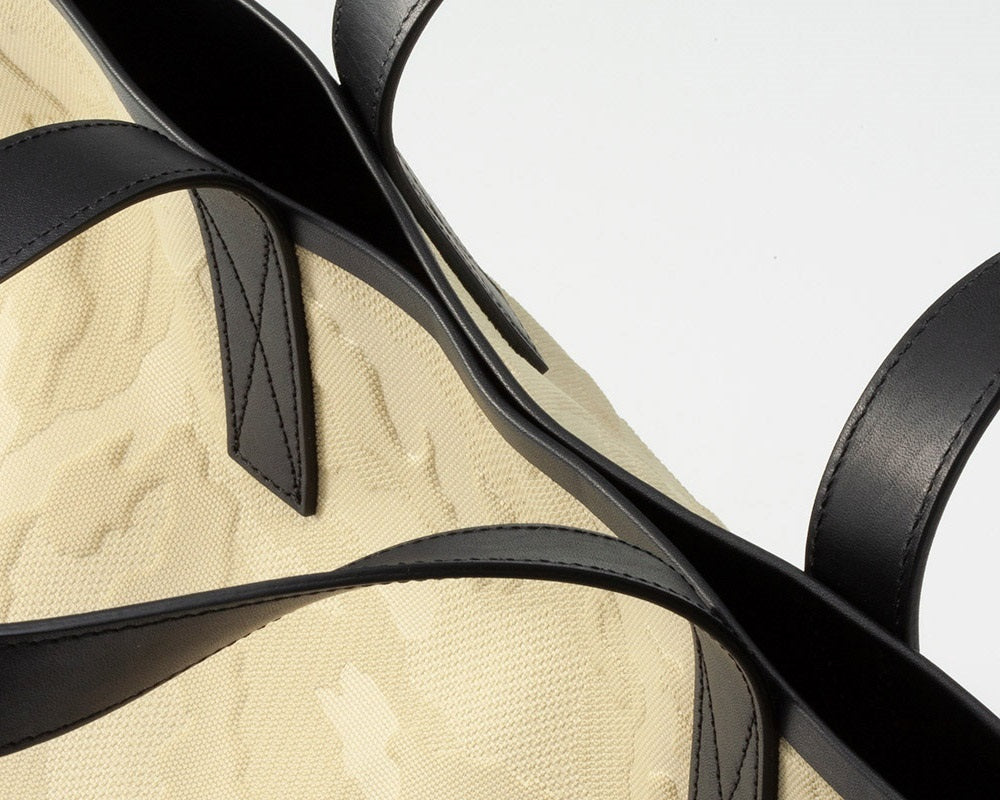 GENTIL BANDIT ジャンティバンティ LABEL NOIR キャンバストートバッグ MM BEIGE NO23-MM-BEG