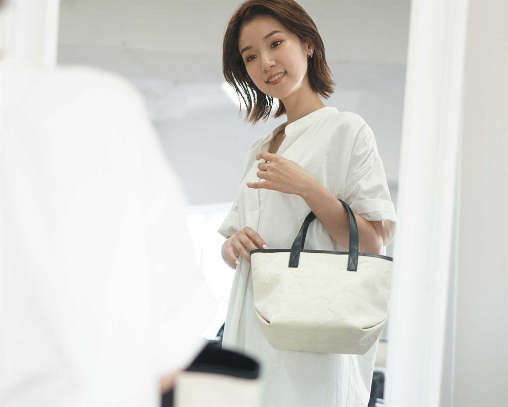 GENTIL BANDIT ジャンティバンティ LABEL NOIR トートバッグ キャンバス OFF WHITE NO23-PM-OFF
