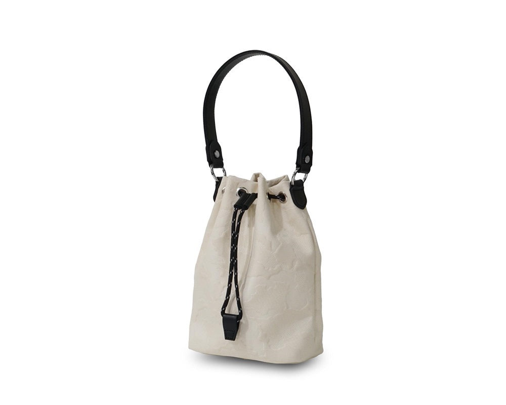GENTIL BANDIT (LABEL NOIR) キャンバス巾着バッグ OFF WHITE