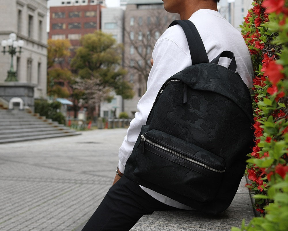 GENTIL BANDIT ジャンティバンティ LABEL NOIR バックパック キャンバス BLACK NO31-BLK
