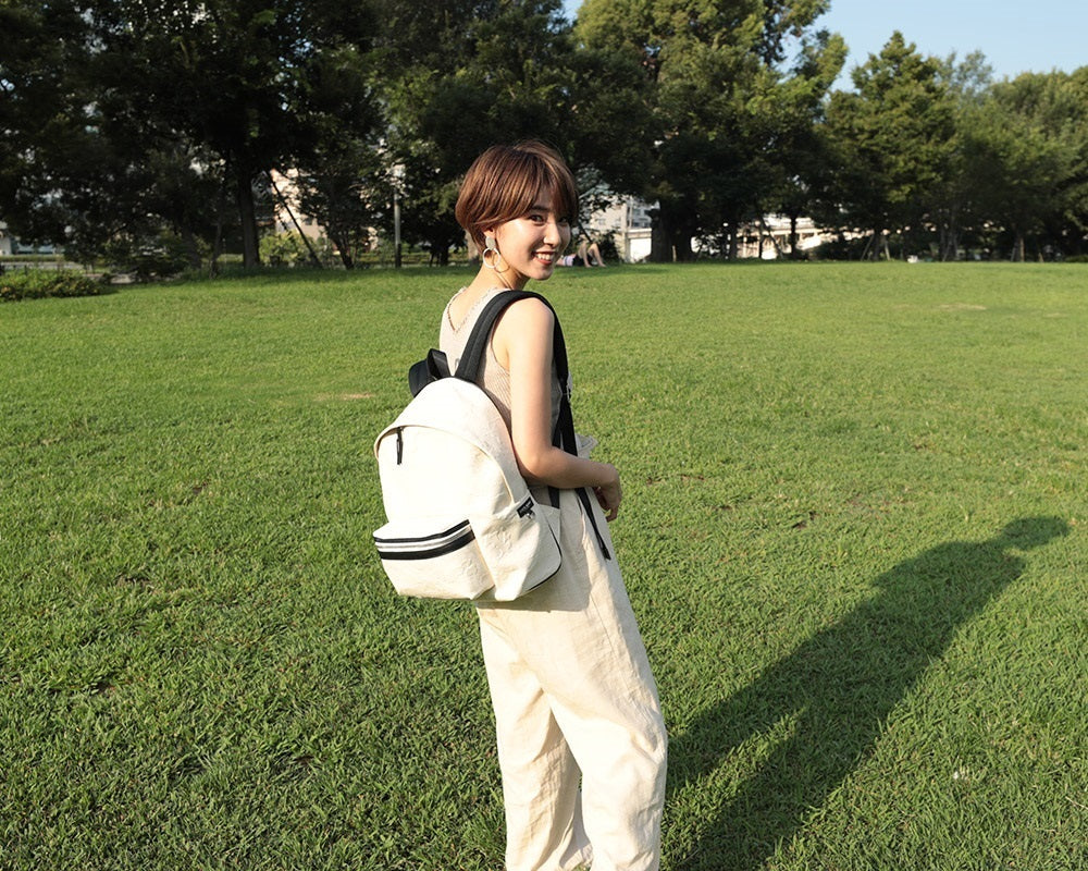GENTIL BANDIT ジャンティバンティ LABEL NOIR バックパック キャンバス OFF WHITE NO31-OFF