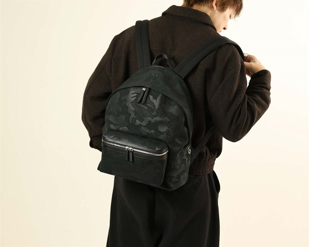 GENTIL BANDIT ジャンティバンティ LABEL NOIR バックパック キャンバス BLACK NO31-BLK