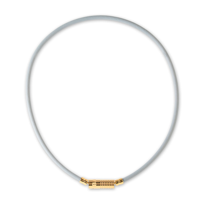 BANDEL バンデル NEUTRAL ニュートラル Grey×Gold 磁気ネックレス HLCNN Grey×Gold