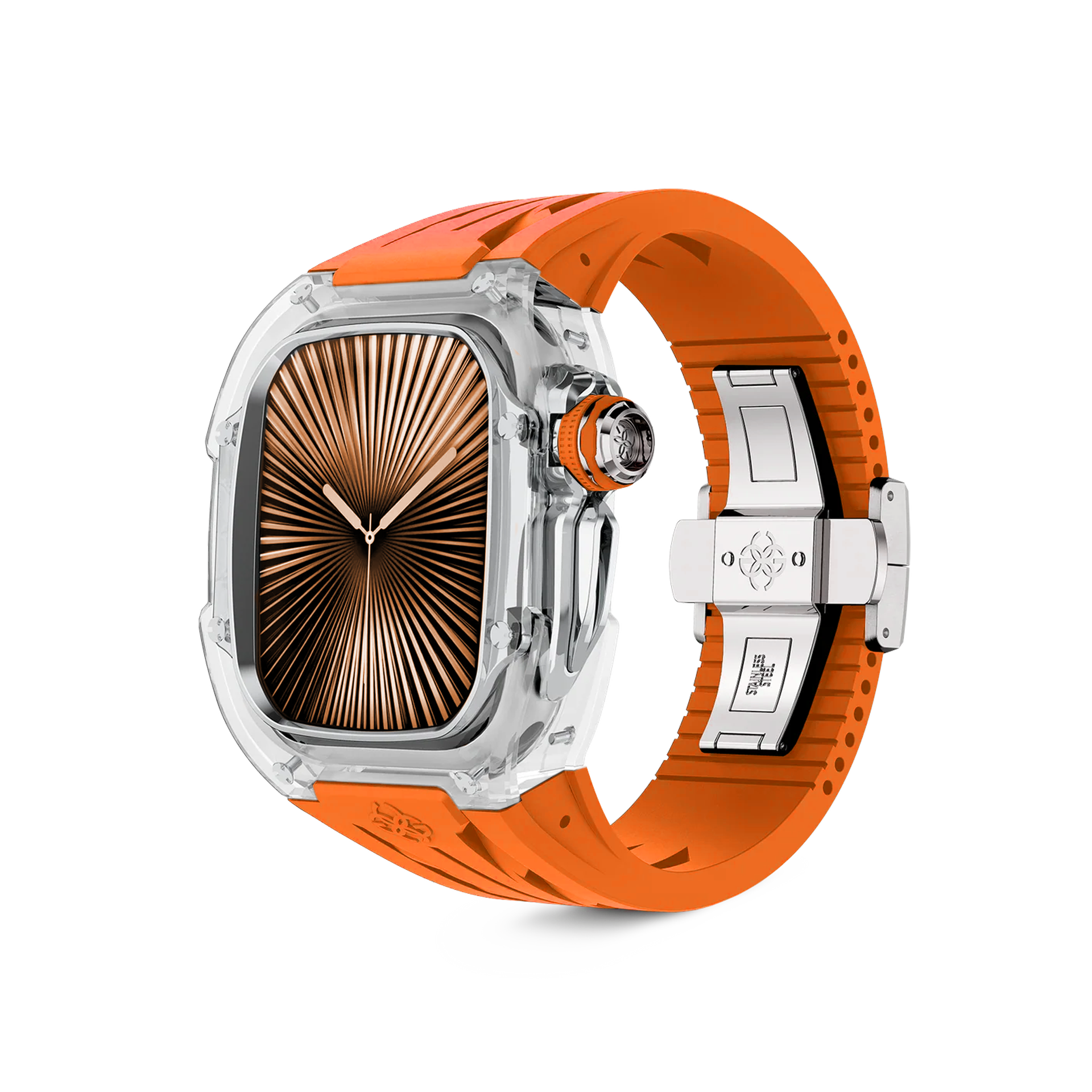 GOLDEN CONCEPT ゴールデンコンセプト Apple Watch Case / RSTRIII46 - Sunset Orange