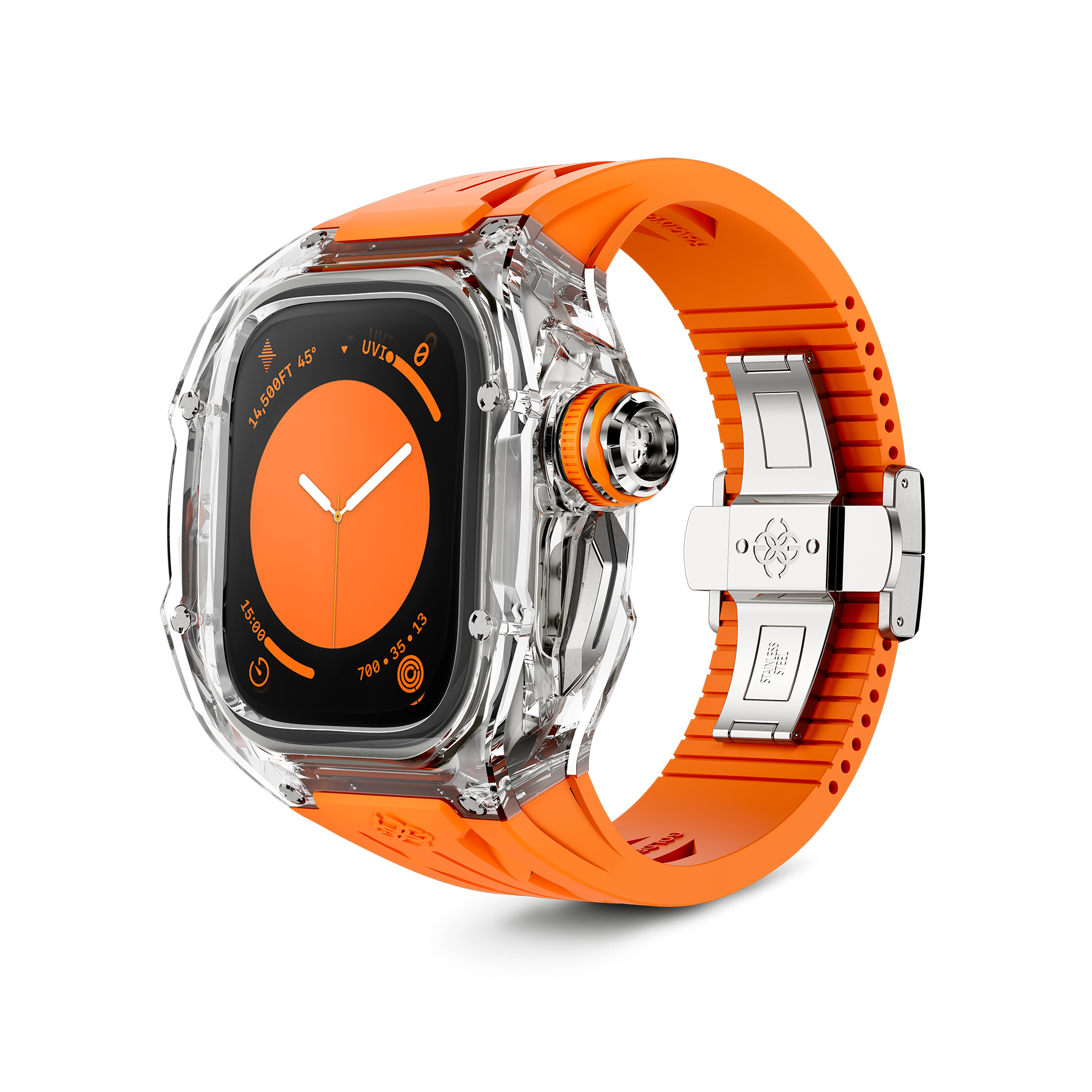 GOLDEN CONCEPT ゴールデンコンセプト Apple Watch Case / RSTRIII49 - Sunset Orange