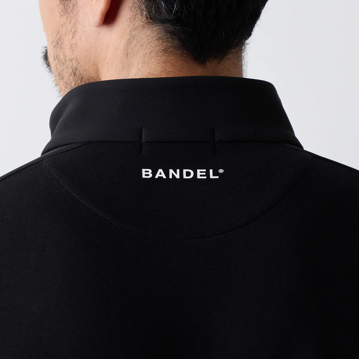 BANDEL GOLF スタンドカラー スウィッチ ジップブルゾン BLACK