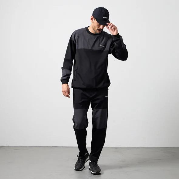 BANDEL GOLF フリースコンビネーションテーパードパンツ