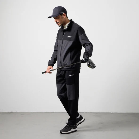 BANDEL GOLF フリースコンビネーションテーパードパンツ