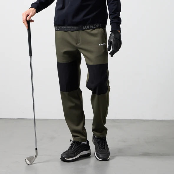BANDEL GOLF フリースコンビネーションテーパードパンツ