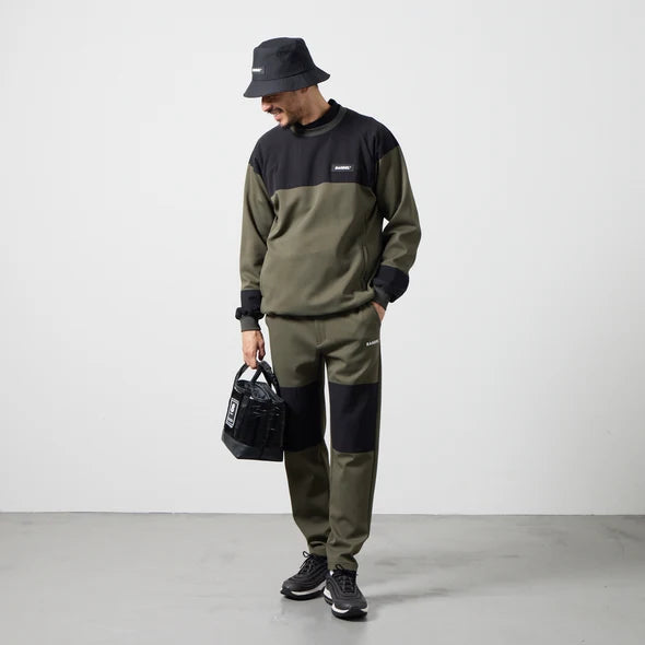BANDEL GOLF フリースコンビネーションテーパードパンツ