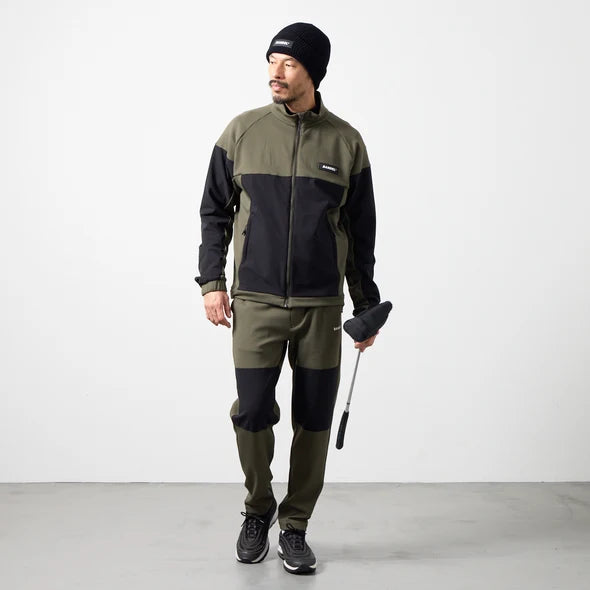 BANDEL GOLF フリースコンビネーションテーパードパンツ