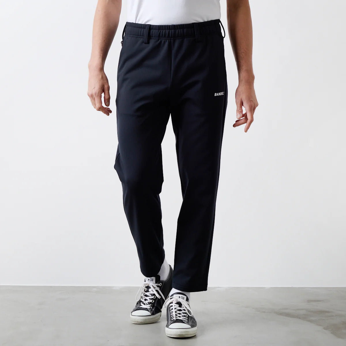 BANDEL GOLF テーパード スウェットパンツ  BLACK