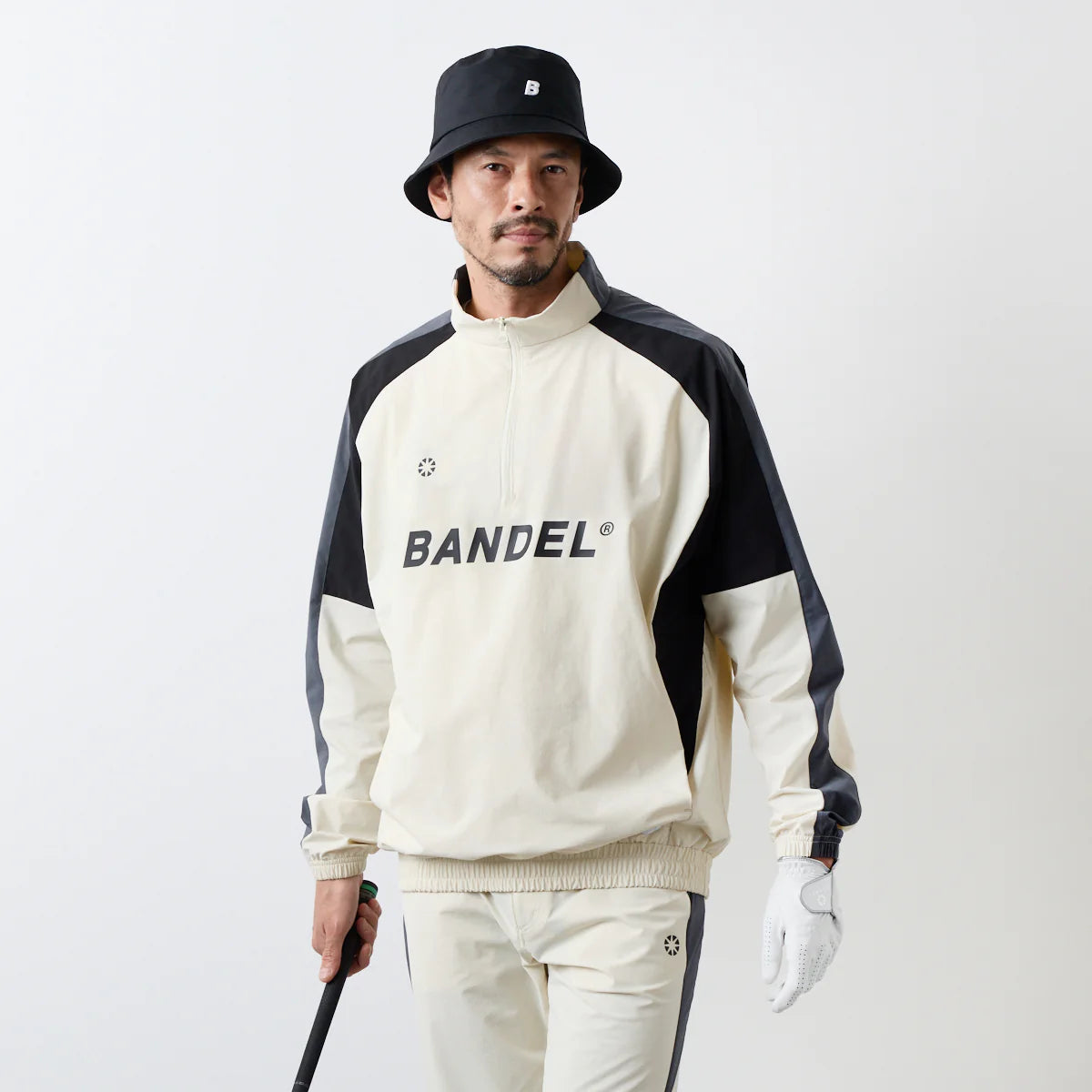 BANDEL GOLF ユーティリティ ハーフジップジャケット