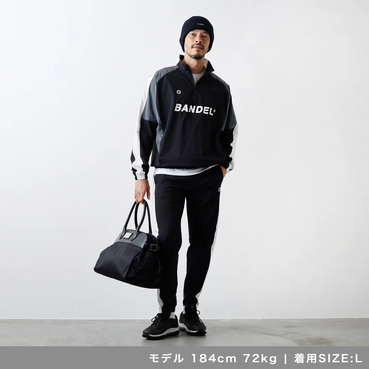 BANDEL GOLF ユーティリティ ハーフジップジャケット