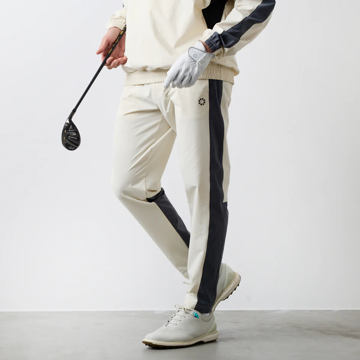 ぴ*し様 BANDEL GOLF HALF PANTS XL ネイビー×ホワイト ぴ*し様 BANDEL GOLF HALF PANTS XL ネイビー×ホワイト